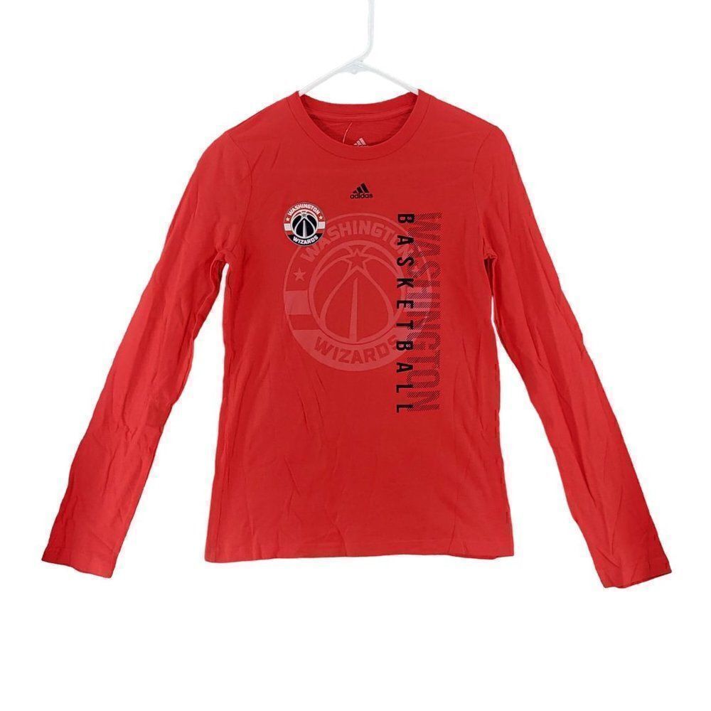 NBA Washington Wizards Girls Long Sleeve T-shirt Sz L